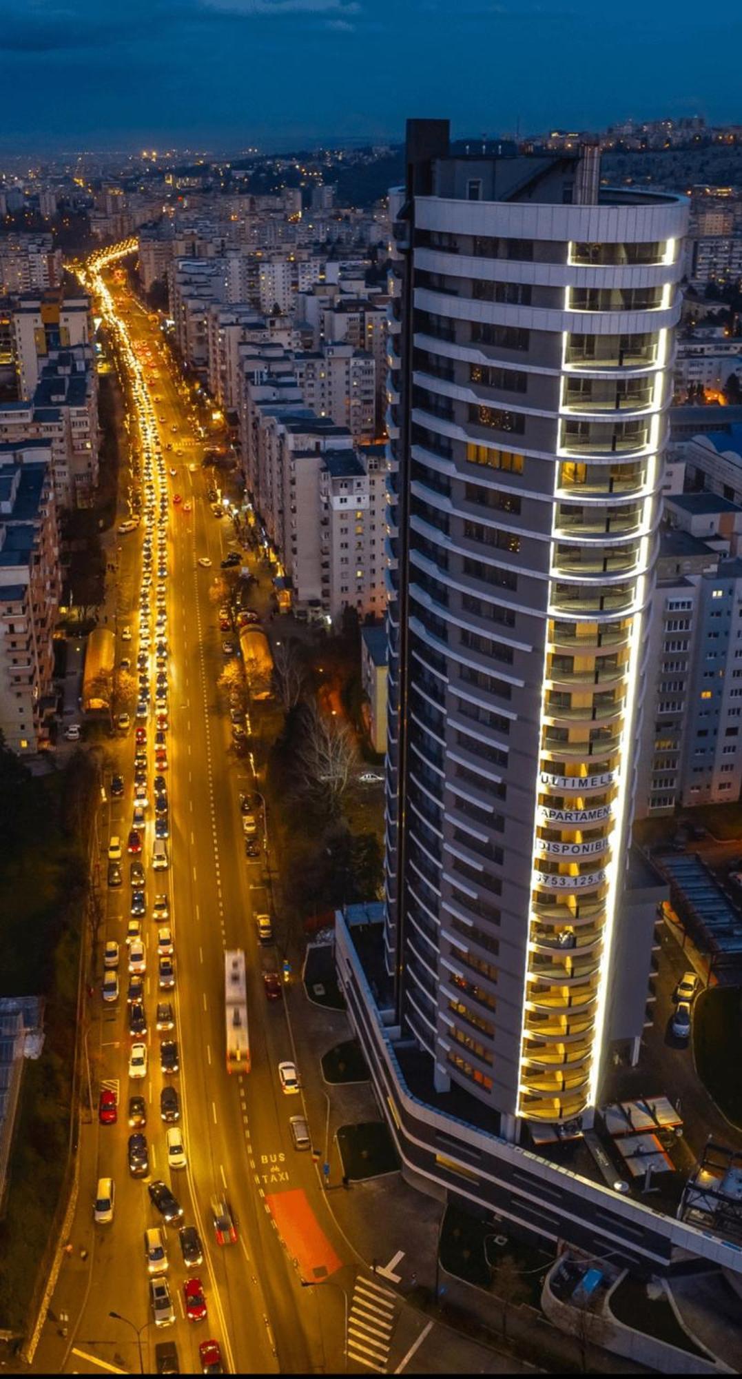 Boudoir Apartment City Tower - 15Th Floor Cluj-Napoca Esterno foto